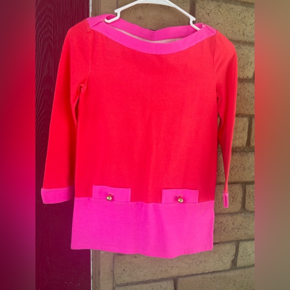 kate spade Tops - Kate Spade tunic Barbie pink and neon orange